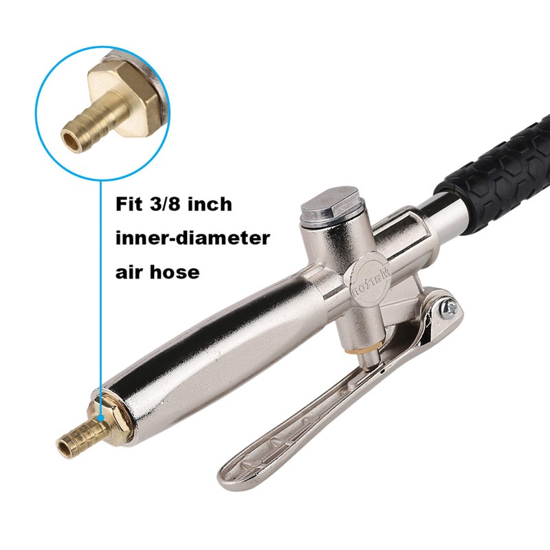 Ouya Cement Mortar Sprayer Gun Stucco Sprayer 4 Jet Gun Plaster Hopper Wall Painting Tool - Image 5